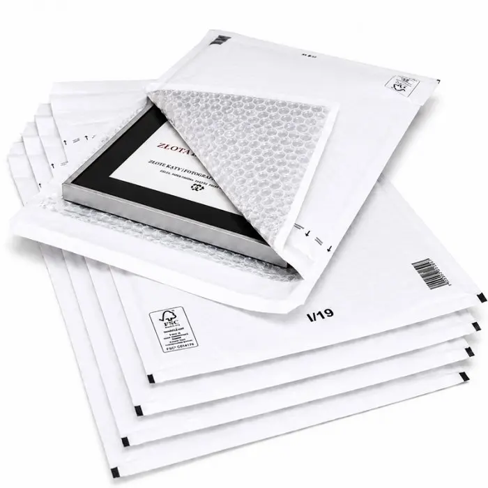 Plicuri Antisoc Din Hartie Dimensiune Interioara 300x445 mm, Dimensiune Exterioara 320 x 455 mm, Culoare Alb, Tip I19, Buc / Pachet 50