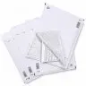Plicuri Antisoc Din Hartie Dimensiune Interioara 270x360 mm, Dimensiune Exterioara 290 x 370 mm, Culoare Alb, Tip H18, Buc / Pachet 100