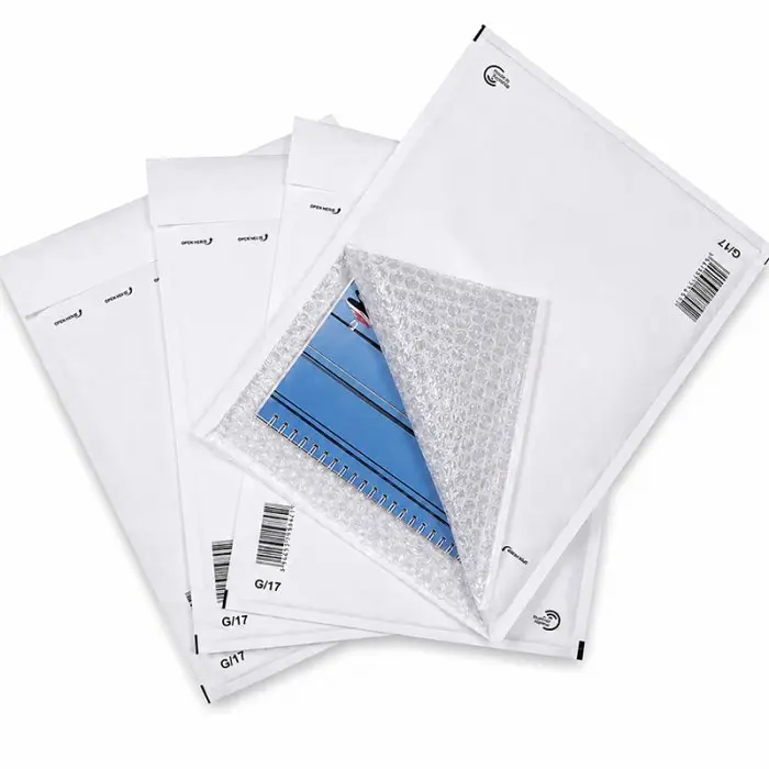 Plicuri Antisoc Din Hartie Dimensiune Interioara 230x340 mm, Dimensiune Exterioara 250 x 350 mm, Culoare Alb, Tip G17, Buc / Pachet 100