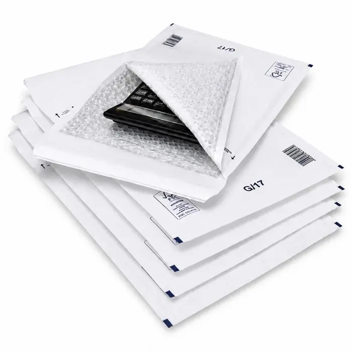 Plicuri Antisoc Din Hartie Dimensiune Interioara 230x340 mm, Dimensiune Exterioara 250 x 350 mm, Culoare Alb, Tip G17, Buc / Pachet 100