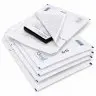 Plicuri Antisoc Din Hartie Dimensiune Interioara 220x265 mm, Dimensiune Exterioara 240 x 275 mm, Culoare Alb, Tip E15, Buc / Pachet 100
