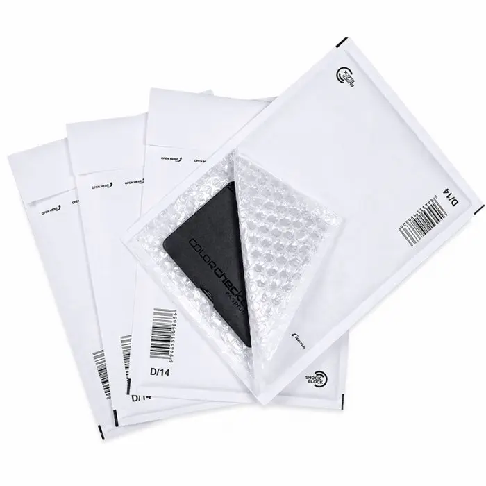 Plicuri Antisoc Din Hartie Dimensiune Interioara 180x265 mm, Dimensiune Exterioara 200 x 275 mm, Culoare Alb, Tip D14, Buc / Pachet 100