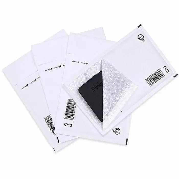 Plicuri Antisoc Din Hartie Dimensiune Interioara 150x215 mm, Dimensiune Exterioara 170 x 225 mm, Culoare Alb, Tip C13, Buc / Pachet 100