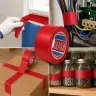 Banda Adeziva Pentru Marcare TESA 33 m x 50 mm, Culoare Rosu-Benzi Adezive Si Adezivi