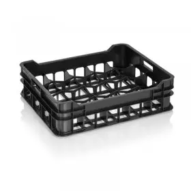 copy of Lada pentru 20 Iaurturi 515 x 420 x 150 mm, Material PP Virgin, Neagra