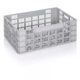 copy of Lada Transport Euro 600 x 400 x 235 mm, Baza/Pereti Ventilati, Material PP Virgin, Gri