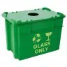Container Pentru Reciclare 600 x 400 x 400 mm, 70 L, Material PP Virgin, Multicolor-Lazi Pentru Transport
