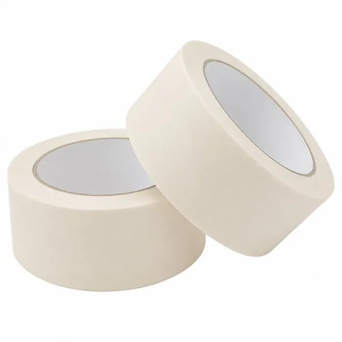 Banda Adeziva Mascare Lungime 45 m, Latime 48 mm, Temp Max °C 50, Material Hartie, Culoare Alb-Benzi Adezive Din Hartie