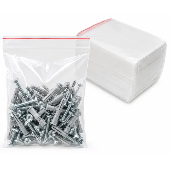 Pungi Cu Fermoar Ziplock, Standard, 150 x 200 mm, 50 my, Buc / Pachet 100-Pungi Cu Inchidere Zip Sau Slider