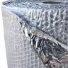 Folie Cu Bule Mici Aluminizata Latime 1000 mm, Lungime 50 m, Straturi 3, Grosime 60 my, Culoare Argintiu-Folie Cu Bule De Aer...
