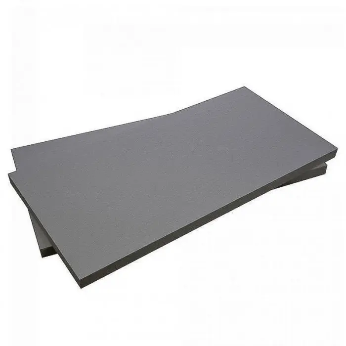 Placa Polietilena Expandata Lungime 2 m, Latime 1.2 m, Grosime 50 mm, Culoare Negru-Folie Si Placa Polietilena Expandata PEE