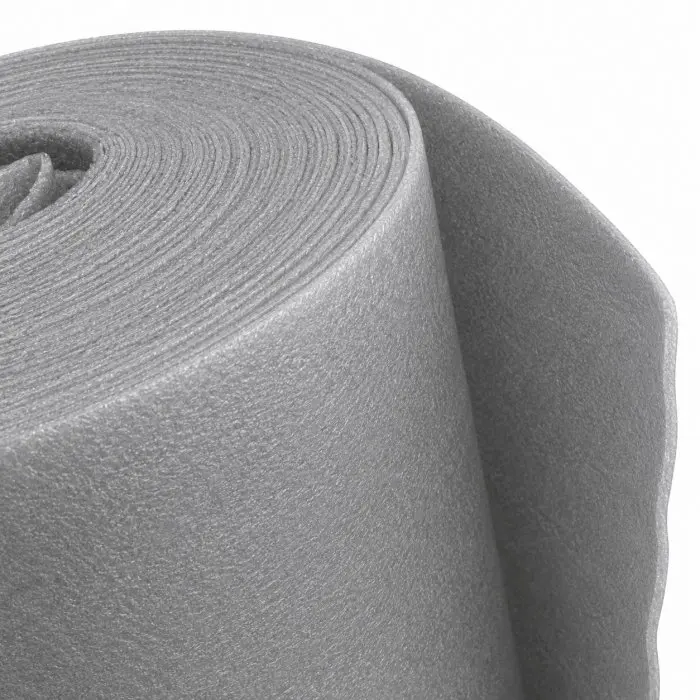 Folie Polietilena Expandata Parchet Lungime 100 m, Latime 1000 mm, Grosime 3 mm, Culoare Gri