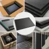 Placa Polietilena Expandata Lungime 2 m, Latime 1.2 m, Grosime 50 mm, Culoare Negru-Folie Si Placa Polietilena Expandata PEE