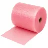 Folie Cu Bule Mici Roz Latime 300 mm, Lungime 100 m, Straturi 2, Grosime 60 my-Folie Cu Bule De Aer Mici