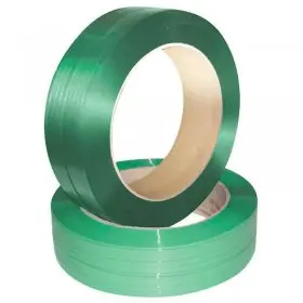 Banda Paletizare PET Lungime 3000 m, Latime 9 mm, Diametru Interior 400 mm, Grosime 0.6 mm, Rezistenta La Rupere 232 kgf, Cul...