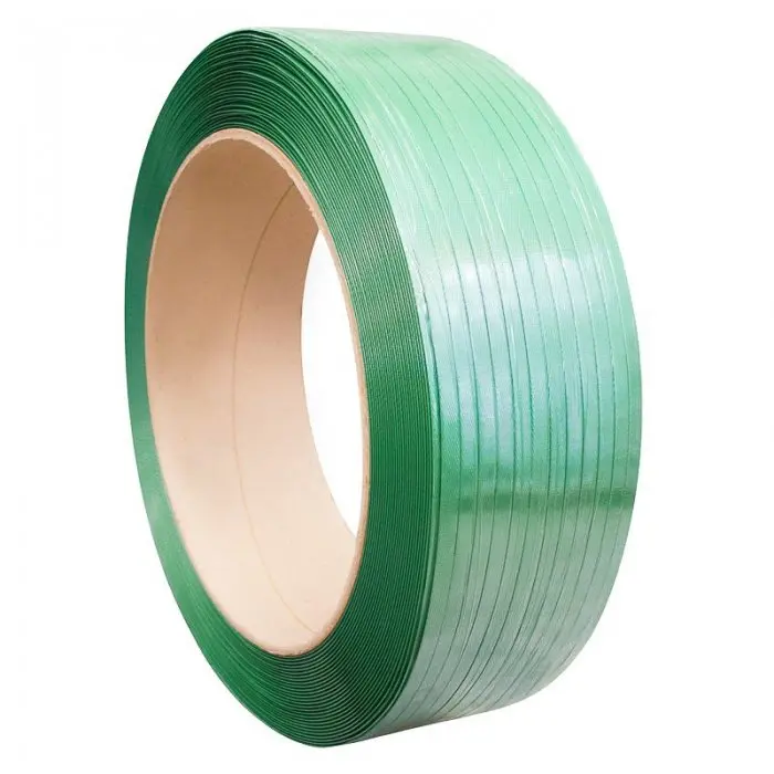 Banda Paletizare PET Lungime 3000 m, Latime 9 mm, Diametru Interior 400 mm, Grosime 0.6 mm, Rezistenta La Rupere 232 kgf, Cul...