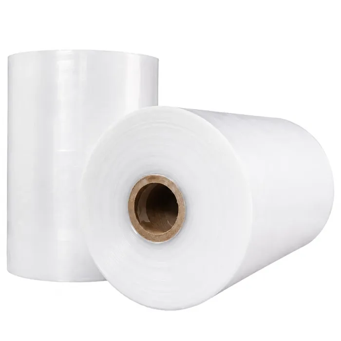 Folie Termocontractibila Din LDPE Lungime 700 m, Latime 300 mm, Grosime 40 my, Semipantalon, Ambalare mp/rola 210-Masini Si C...