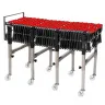 Conveior Pliabil Cu Role Si Roti, Lungime variabila 1200-4500 mm, Latime 500 mm-Accesorii Masini Pentru Ambalat Colete