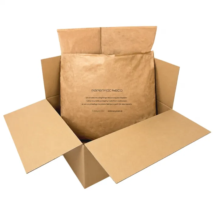 Kit Termoizolant Cutie + Plic Termo + Sigiliu de Inchidere, Paperfloc Eco-System P25, Volum 25l-Cutii Termo Fresh Pentru Prod...