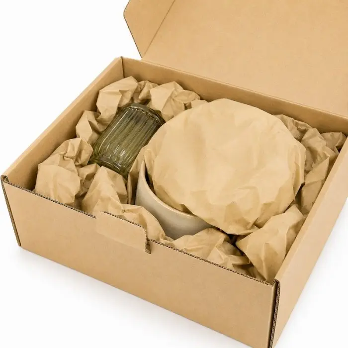 Hartie Umplutura Natur Fullpack Lungime 450 m, Latime 350 mm, Greutate Rola 12.6 kg, Culoare Natur, Gramaj 80 gr