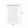 Pungi Cu Fermoar Ziplock, Economic, 70 x 100 mm, 40 My, Buc / Pachet 100-Pungi Cu Inchidere Zip Sau Slider