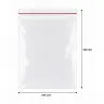 Pungi Cu Fermoar Ziplock, Standard, 50 microni Dimensiuni mm (l x L) 200 x 250, Grosime 50 my, Culoare Transparent, Buc / Pachet 100