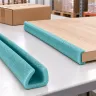 Profil Din Spuma PEE, U Clasic Lungime 1000 mm, Dimensiuni A-B-C-D 62 x 60 x 86 x 12 mm, Culoare Verde, Metri / Pachet 25