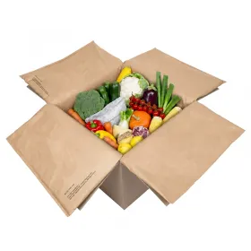 Kit Termoizolant Fresh Paperfloc M33, Dimensiuni interioare 362 x 362 x 251 mm, Volum 33 L-Cutii Termo Fresh Pentru Produse P...
