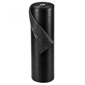 Folie Cu Bule Mici Neagra Latime 1000 mm, Lungime 25 m, Straturi 2, Grosime 70 my-Folie Cu Bule De Aer Mici