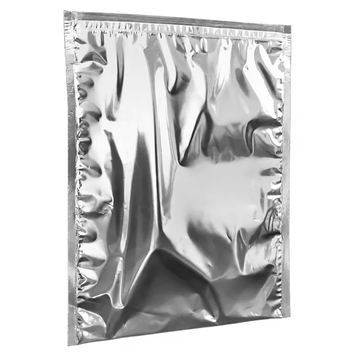 Punga Termoizolanta Cu Fermoar Isothermal Pouch Dimensiuni 200  X 250 mm, Clapeta 70 mm, Culoare Argintiu, Tip Doar Zip