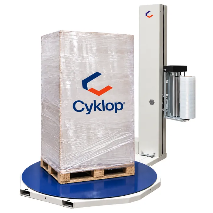 Masina De Infoliat Semiautomata Cyklone CFM Cu Frana Mecanica, Cyklop®-Masini de infoliat paleti - Cyklop® - German Brand