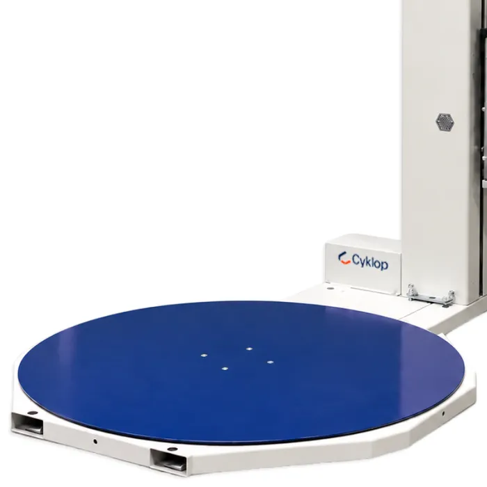 Masina De Infoliat Semiautomata Cyklone CFE Cu Frana Electromecanica, Cyklop®-Masini De Infoliat Paleti - Cyklop® - German Brand