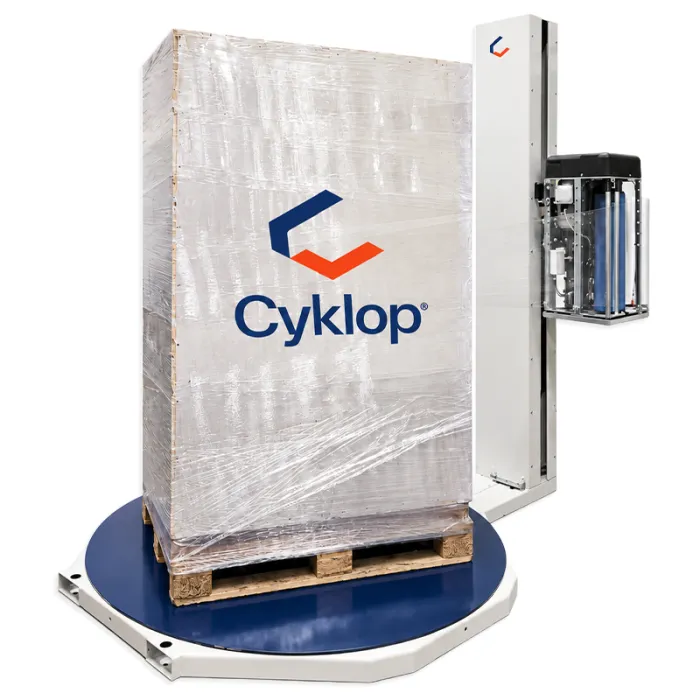 Masina De Infoliat Semiautomata Cyklone CPM1 Cu 1 Motor, Cyklop®-Masini de infoliat paleti - Cyklop® - German Brand