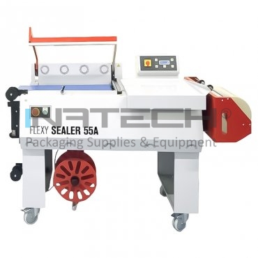 Машина для упаковки Flexy Sealer 55A Размер пакета 230 (высота) мм, Размеры мм (Д × Ш × В) 2010 x 790 x 1050, Мощность 2500 Вт, Вес 148 кг