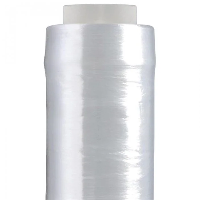 Folie Stretch Pretensionata Uz Manual Lungime 600 m, Latime 420 mm, Grosime 7 my, Greutate 1.6 kg, Culoare Transparent, Buc /...