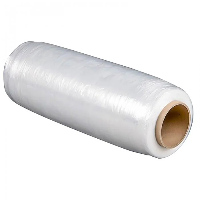 Folie Stretch Pretensionata Uz Manual Lungime 600 m, Latime 420 mm, Grosime 7 my, Greutate 1.6 kg, Culoare Transparent, Buc /...