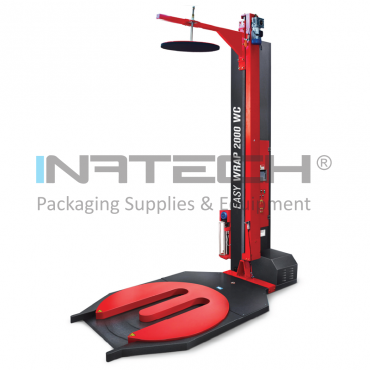 Полуавтоматическая машина для упаковки пленкой 2000 AWC Размер поддона 1200 х 1000 мм, Вес поддона 1200 кг, Высота поддона 2300 мм, Мощность 1000 Вт, Поддержка 600 мм