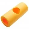 Conector Spuma 4 Gauri Lungime 250 mm, Diametru 60 mm, Grosime 15 mm, Conector 4 Orificii, Culoare Galben-Sport Si Agrement