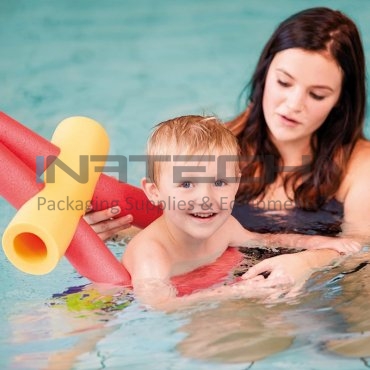 Коннектор Пена 6 Отверстий Длина 315 мм, Диаметр 62 мм, Толщина 19 мм, Коннектор 6 Отверстий, Цвет Желтый