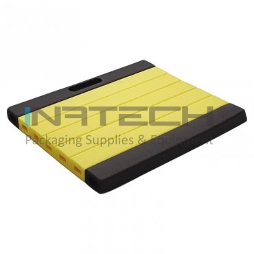 Пена для защиты гаража длиной 350 мм, шириной 300 мм, толщиной 30 мм, цвет черный / желтый, шт / пакет 10