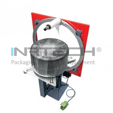 Автоматическая Упаковочная Машина Для Круглых Продуктов Размер Машины (мм) 774 (д) х 1050 (ш) х 1780 (в), Мощность 400 Вт, Скорость Вращения 32 (об/мин), Максимальный Размер Коробки (мм) 600 х 650 мм, Ширина Пленки 250 мм