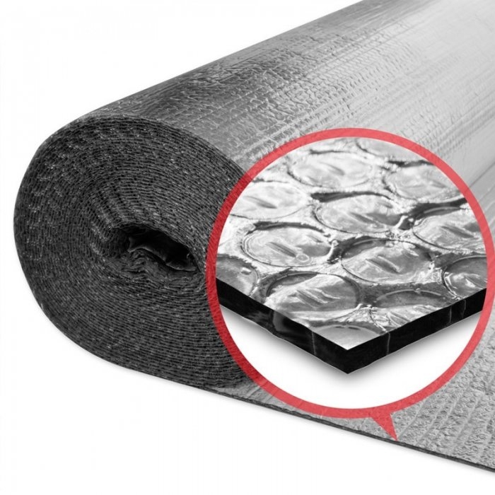 Folie Cu Bule Mici Aluminizata-Folie Cu Bule De Aer Mici