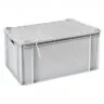 Capac Pentru Euro Container, 600 x 400 x 30 mm Dimensiuni 600x400x30 mm, Material PP Natur, Compatibil Lada Plastic, Culoare ...