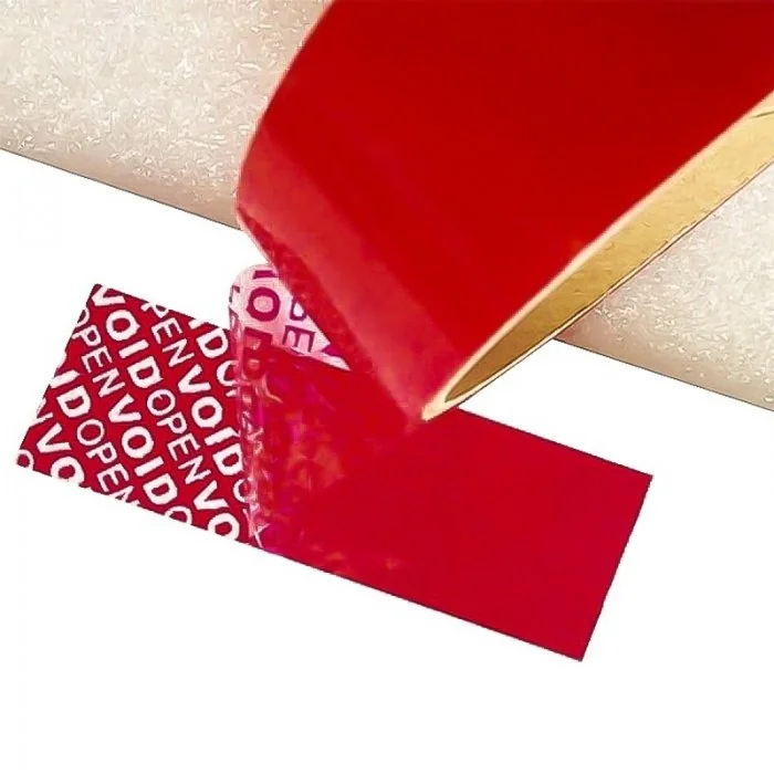 Banda Adeziva Sigiliu Latime Rola 50 mm, Lungime Rola 50 m, Grosime 50 my, Culoare Rosu-Benzi Adezive Pentru Ambalare