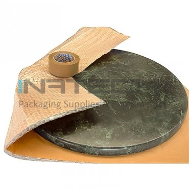 Пленка с пузырьками, слоеная с крафт-бумагой