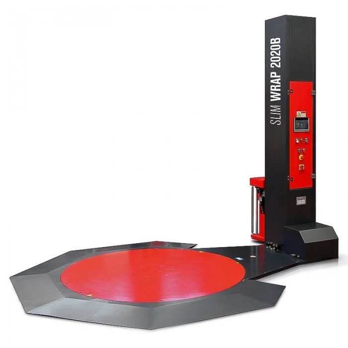 Paletizor Semiautomat Slim Wrap 2020 B Dimensiune Palet 1000 x 1200 mm, Inaltime Palet 2200 mm, Greutate 1200 kg, Putere k 1....