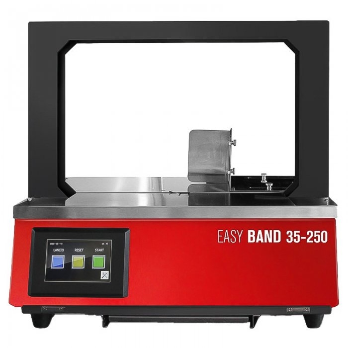 Masina De Legat Cu Banda BOPP Easy Band 35-250 Viteza de Sigilare 25 cicluri/min, Latime Banda 12 mm, Tip Banda BOPP/PE, Alim...