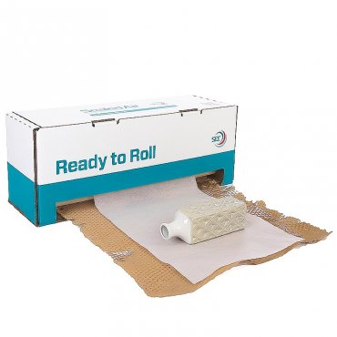 Dispenser Hartie Fagure Si De Matase QuikWrap® Nano Dimensiune Cutie 600 x 200 x 228 mm, Latime Rola 500 mm, Lungime Rola 105 m, Gramaj 80 + 20 gr/mp, Greutate 5 kg