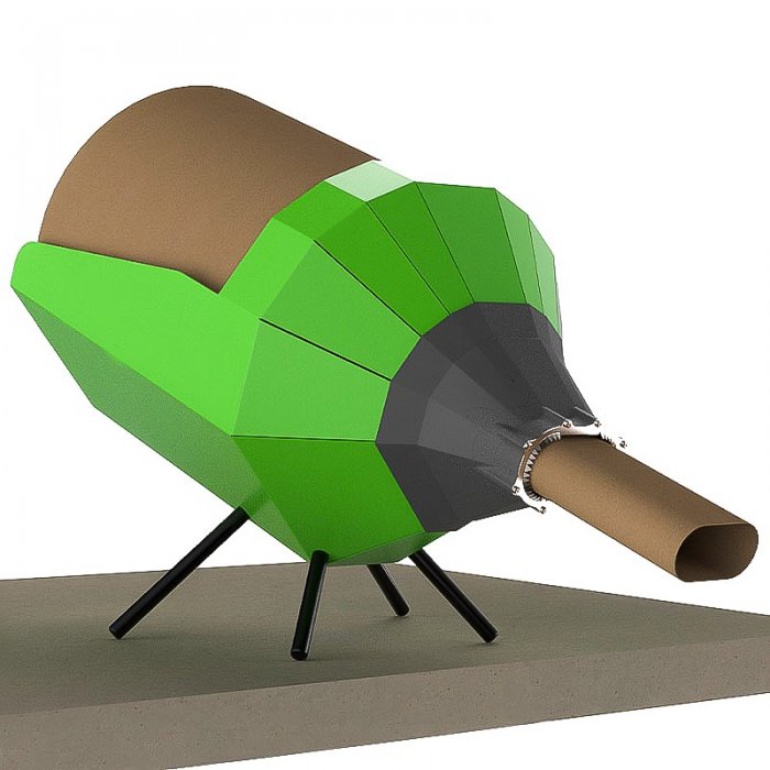 Dispenser Hartie Kraft DRM-350R Dimensiuni mm (L × l × h) 325 x 325 x 550, Material Metal, Greutate 6,5 kg-Sisteme De Ambalar...