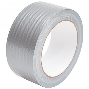 Серебристая изолента Duct Tape, длина 25 м, горячий расплавленный клей, ширина рулона 48 мм, цвет серебряный